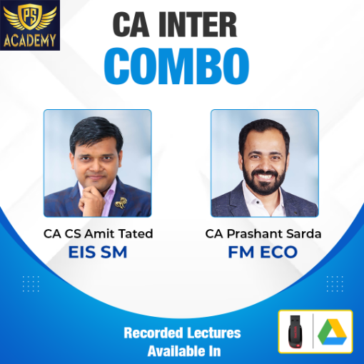 Picture of COMBO CA INTER - EIS SM  & FM ECO BY CA AMIT TATED &  CA PRASHANT SARDA Live Streaming 1st June 2023