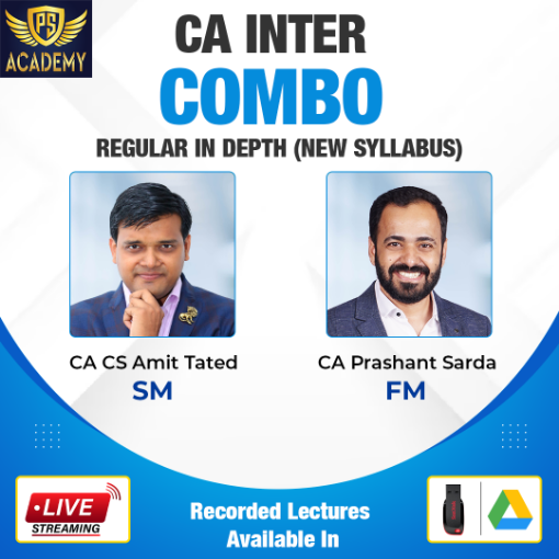 Picture of CA Intermediate FM & SM Regular in Depth (New Syllabus) 