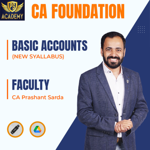 Picture of CA Foundation Basic Accounts (NEW SYALLABUS)