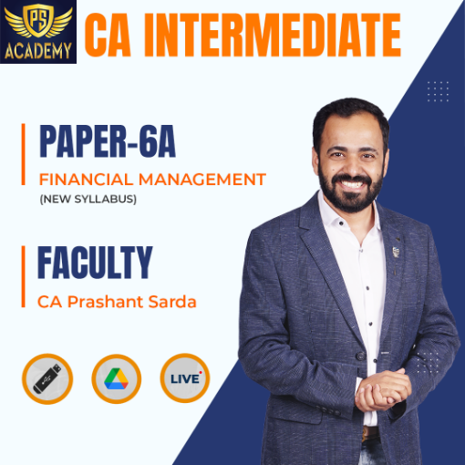 Picture of Paper-6A: Financial Management By CA PRASHANT SARDA (New Syllabus)