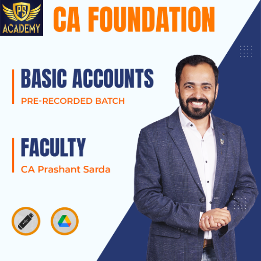 Picture of Pre-Recorded Batch CA Foundation Basic Accounts 