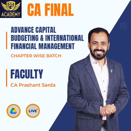 Picture of Chapter Wise Batch- Advance Capital Budgeting & International Financial Management 