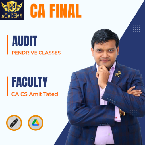 Picture of CA Final Audit Pendrive Classes By CA CS Amit Tated