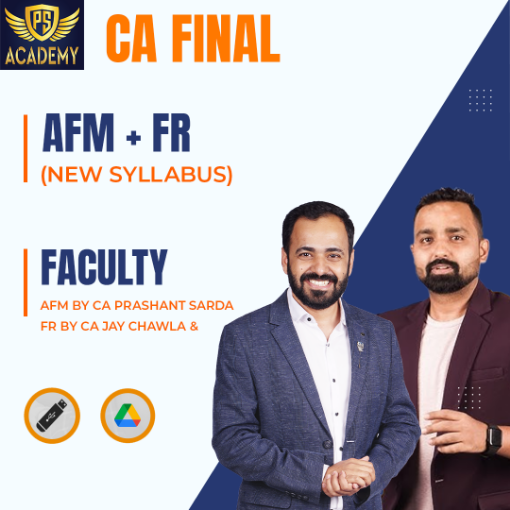 Picture of CA FINAL AFM + FR  New Syllabus