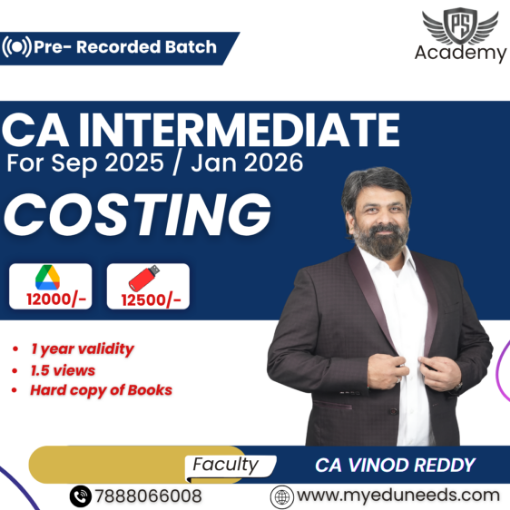 Picture of Cost & Management Accounting by CA Vinod Reddy